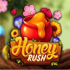 Honey Rush slot logo by Play'n GO at Betamo Casino