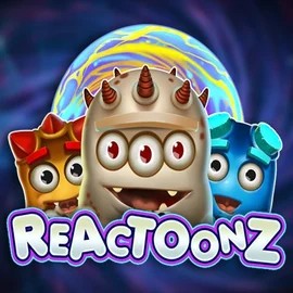 Reactoonz logo – Slots by Play'n GO at Betamo Casino