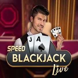 Speed Blackjack logo by Pragmatic Play at Betamo Casino