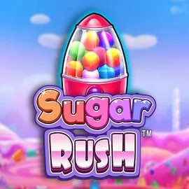 Sugar Rush logo by Pragmatic Play at Betamo Casino